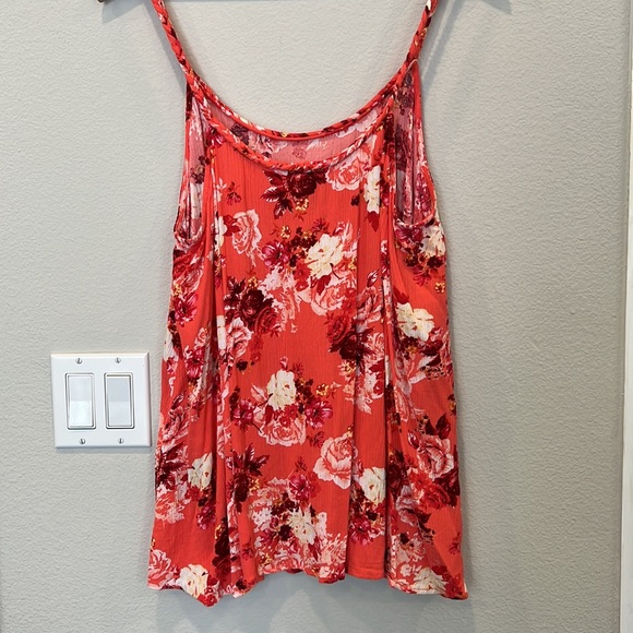 Torrid Crepe Swing Floral Tank Top - Picture 7 of 7